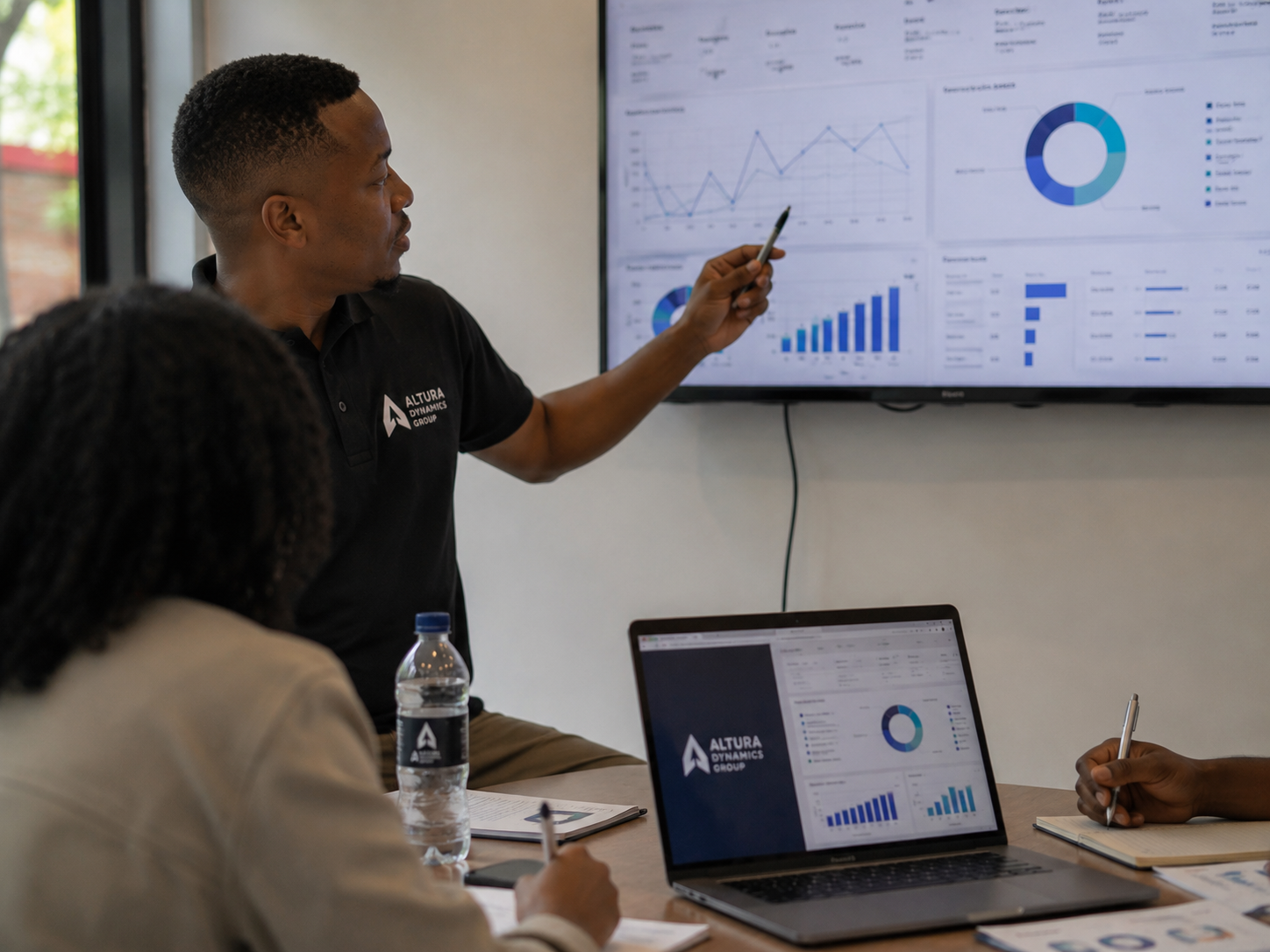 Analytics and reporting dashboard